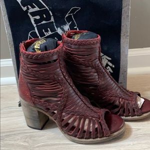Freebird by Steven Bela Boots in Wine